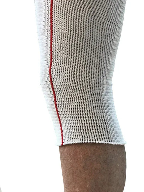 Compression Dynamics Edemawear Lymphedema Stockinet Large Max Limb Circumference 115cm (46") Length 60cm (24") Knee To Groin, Red Stripe, Longitudinal Compression, Latex-Free