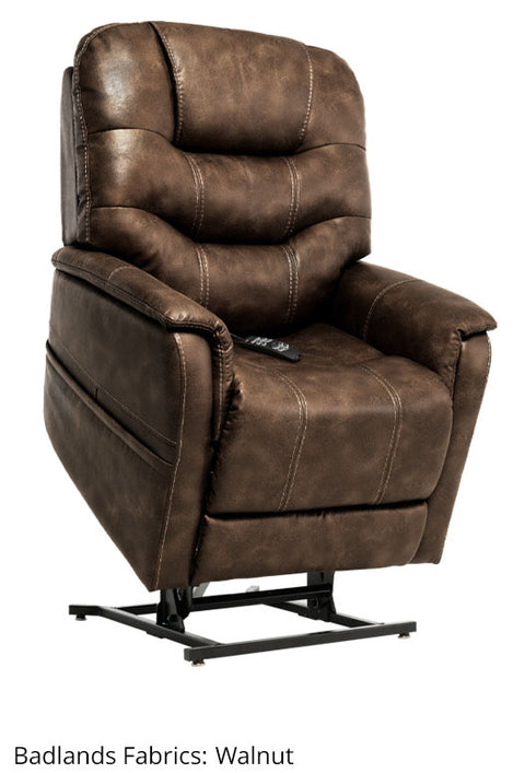 Pride PLR975 VivaLift Elegance  Power Lift Recliners Medium Weight Capacity (400 lb  Badlands Steel