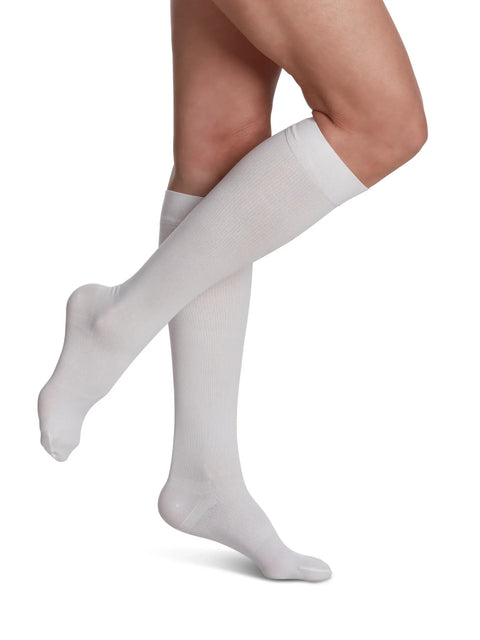 Essential Cotton for Women Knee High 20-30mmHg