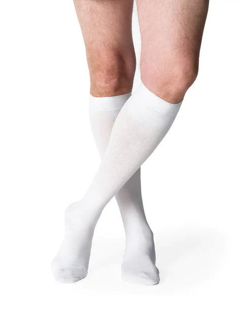 Essential Cotton For Men Knee High 20-30mmHg