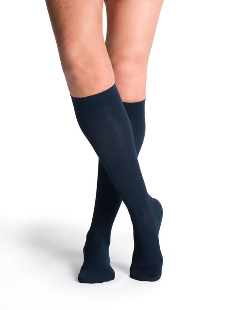 Essential Cotton for Women Knee High 20-30mmHg