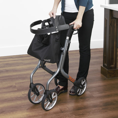 Stander 4-Wheel Walker Rollator Let's Move 300lbs