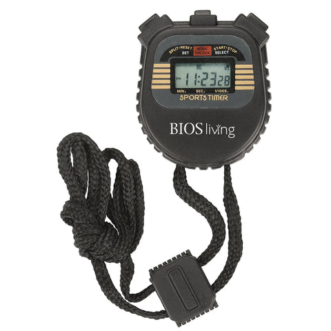 Bios All Sports Stopwatch Displays Minutes Seconds & milisecond Second