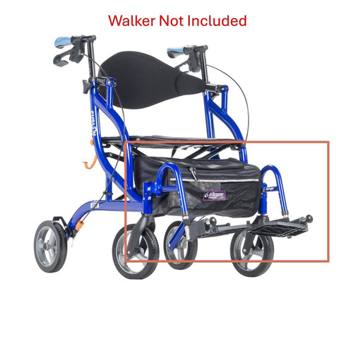 Footrest Assembly (L &R) for Airgo Fusion F18, F20 & F23 Side Folding Rollator and Transport Chair