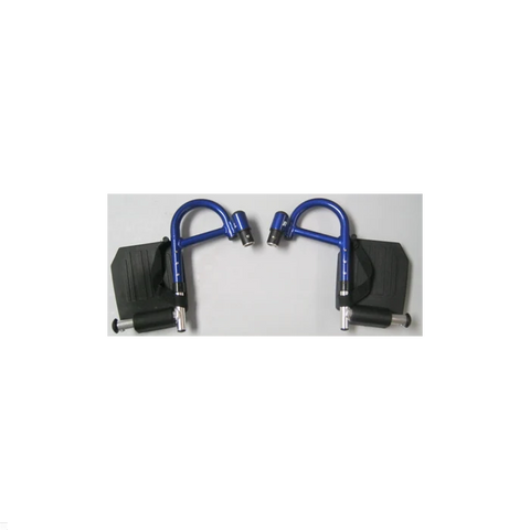 Footrest Assembly (L &R) for Airgo Fusion F18, F20 & F23 Side Folding Rollator and Transport Chair