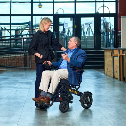Golden All-new Stride Power  Lightweight Wheelchair 265 lb Weight Capcity
