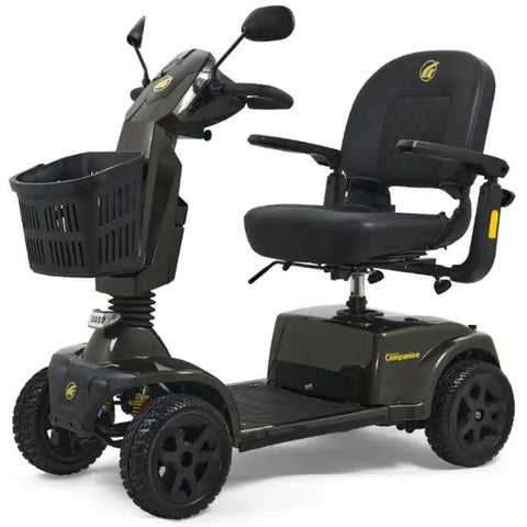 Companion 4 Wheel Full Size Scooter 400 lbs  Grey