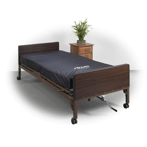 Delta Ultra-Light 1000 Full-Electric Hospital Bed with Half Rails & Mattress