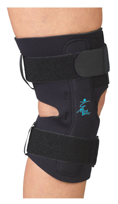 MedSpec Gripper 12" Hinged Knee Brace Coolflex