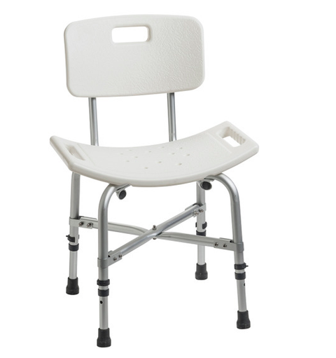 Drive Deluxe Heavy Duty Shower Chair w/Cross-Frame Brace 500lbs