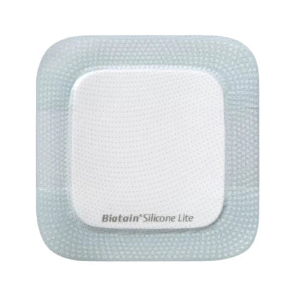 Coloplast Biatain Silicone Lite Foam Dressing 5in X 5in (12.5cm X 12.5cm)