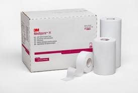 3M™ Medipore™ Hypoallergenic Soft Cloth Medical Tape 3 in x 10 yd 7.6 cm x 9.1 m