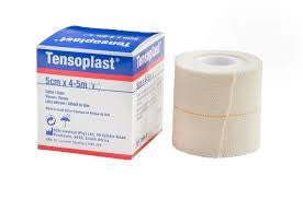 Tensoplast Robust Elastic Adhesive Bandage 10cm X 4.5m Beige Latex Non-Sterile