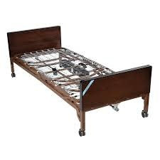 Drive Medical Delta Ultra-Light 1000 Full-Electric + Bed Full Rails + Gravity 7 Mattress (15770)