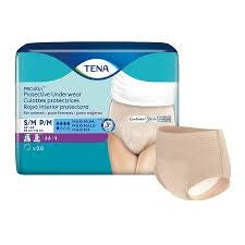 Tena ProSkin Incontinence Underwear for Women with Maximum Absorbency (S/M) 20/Bg