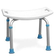 Aquasense Adjustable Bath Seats without Back 300lbs White