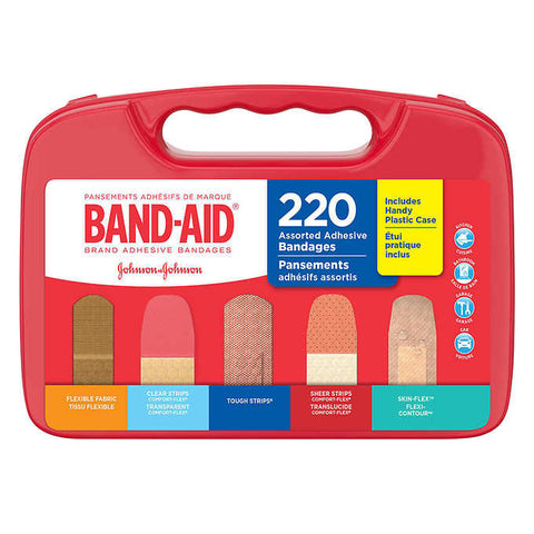 Band-Aid Assorted Sizes 220/bx