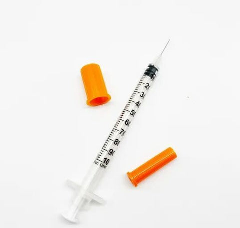 BD Microfine Lo-Dose Insulin Syringe w/Needle 28G x .5"