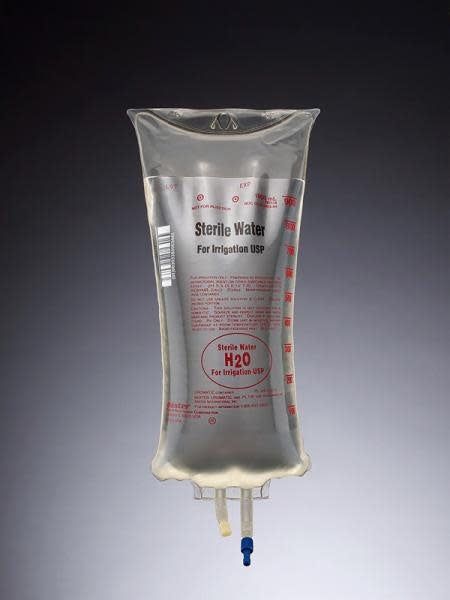 Sterile Water for Irrigation Viaflex Container