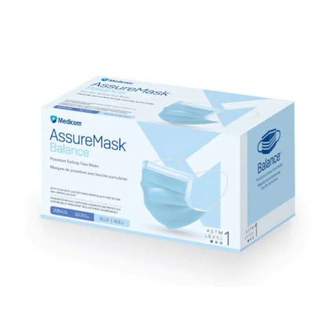 Med Supplies Level 1 Disposable Face Mask 50/bx