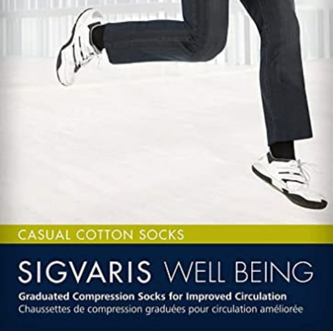 Sigvaris Casual Cotton Socks  for Men 15-20 mmHg