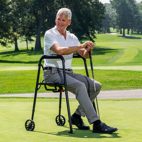 MD by Drive Air-Go Walker Oversized Airgonomic Handles Cushion Hands