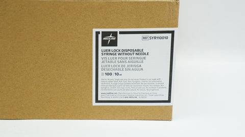 Medline Sterile Syringe only Luer Lock