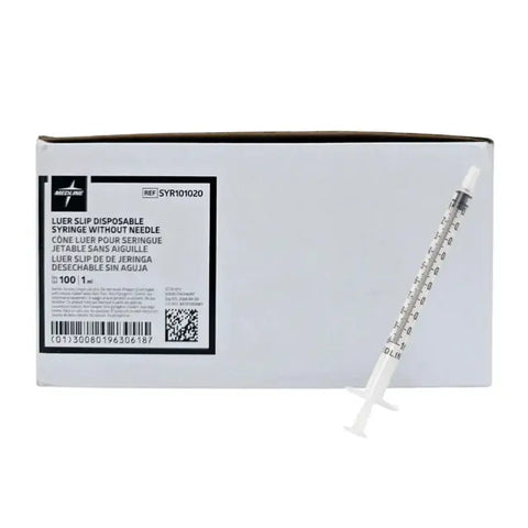 Medline Sterile Syringe only Luer Lock
