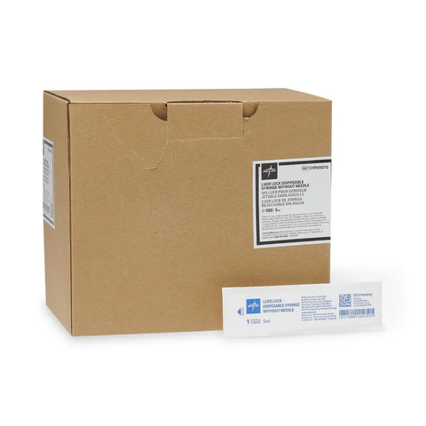 Medline Sterile Syringe only Luer Lock