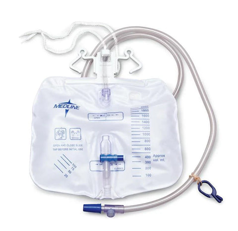 Urinary Bedside Drainage Collection System 2000ml 68oz Box 20