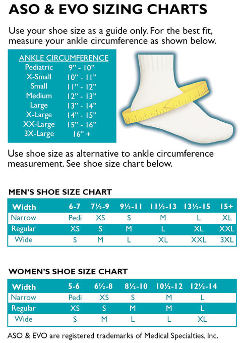 MedSpec EVO Speed Lacer Ankle Stabilizer