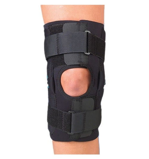 MedSpec Gripper 12" Hinged Knee Brace Coolflex