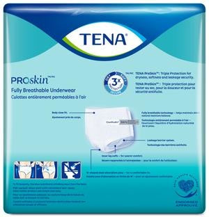 Tena Extra Underwear  XLarge 12/bg 4/bx