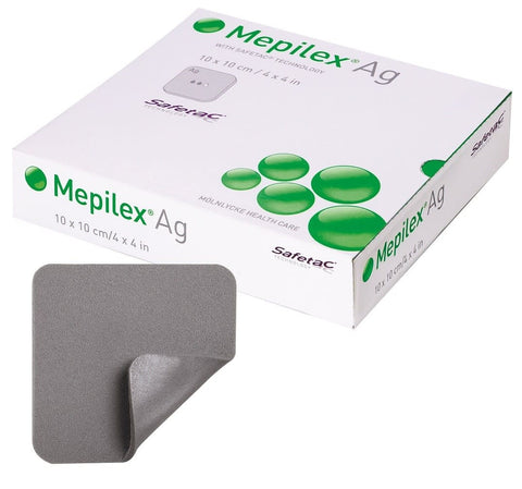 Mepilex AG Foam Antimicrobial  Dressing with Silver Safetac