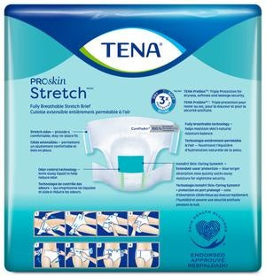 Tena Bariatric Brief 3XL 8/bg 4/bx