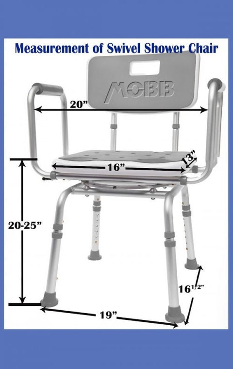 Mobb Swivel Shower Chair 2.0