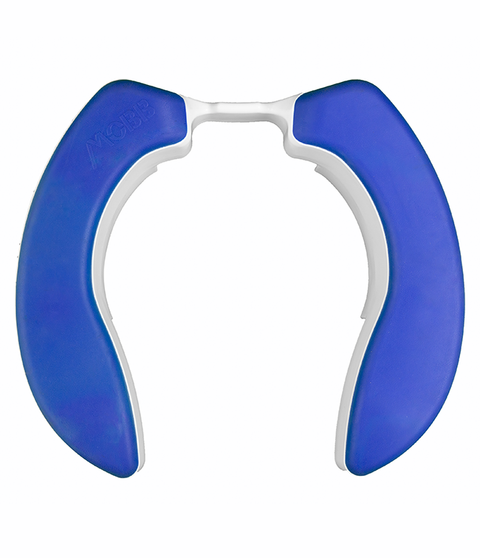 MOBB-4” Adjustable Raised Toilet Seat  Fits Most Standard & Elongated Toilets