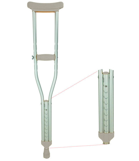 MOBB Push Button Crutches