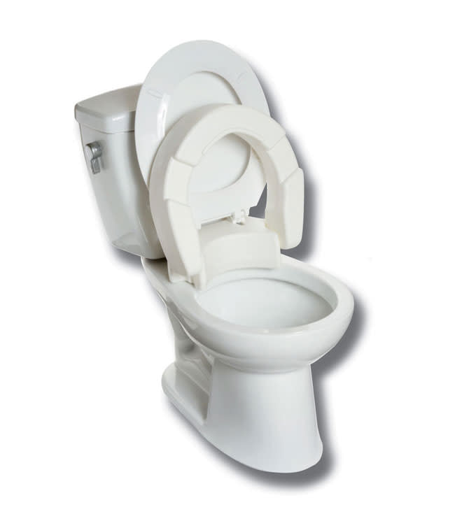 2” Hinged Raised Toilet Seat Weight Limit 300lbs
