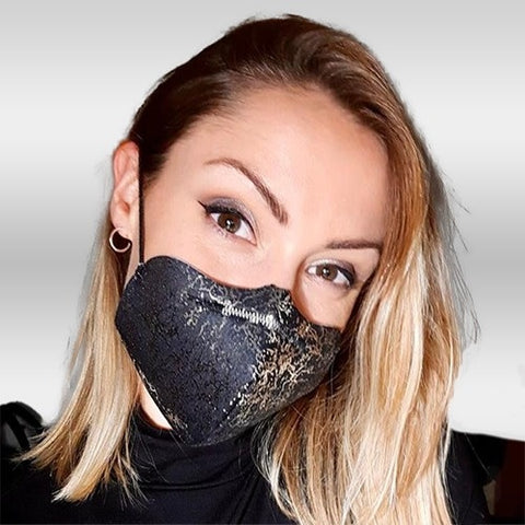 Reusable Face Mask Silver Ion Technology Adult Shimmer