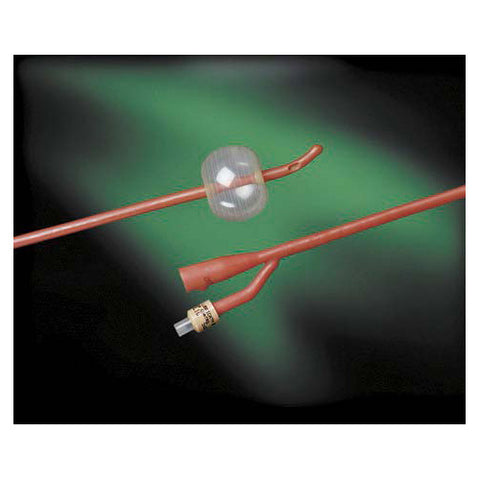 Bard Lubricath Tiemann 2-Way Med Olive Coupe-Tip Single-Eye Foley Cath 16Fr 5cc 12/Bx