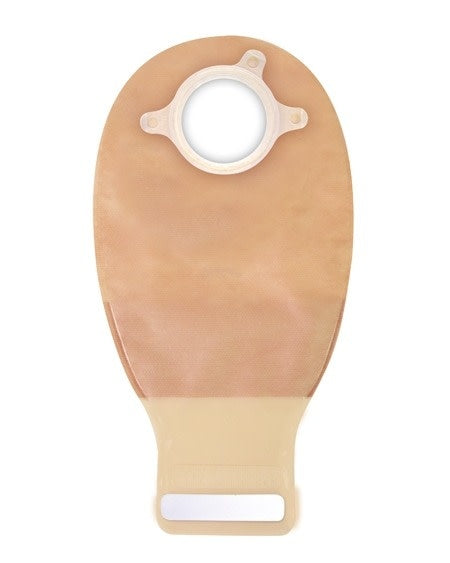 Convatec Natura Two-Piece Drainable Pouch, Flange 1-3/4" (45mm), Transparent 12" (30.5cm), with Filter 10/Bx