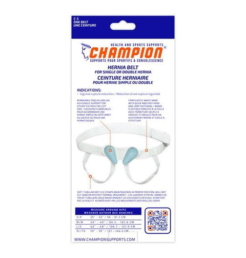 Champion Hernia Belt Single/Double Hernia