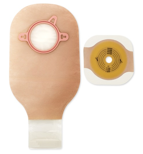 Two-Piece Drainable Ostomy Kit 1-1/4'' 1-3/4'' Single