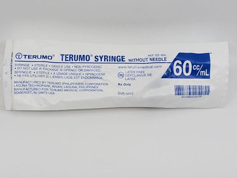 Terumo Sterile Syringe only Luer Lock 60ml Single
