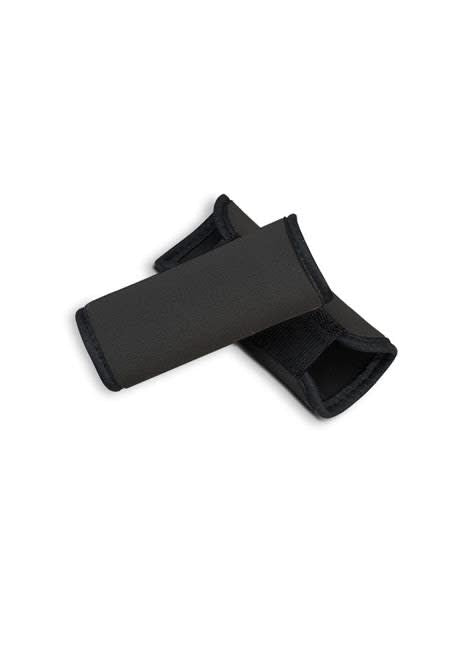 Neoprene Grip Cover for Forearm Crutches Black Pair