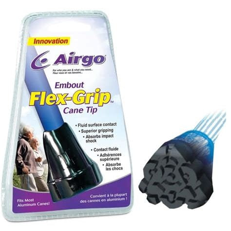 Airgo Flex-Grip Cane Tip 6/bx