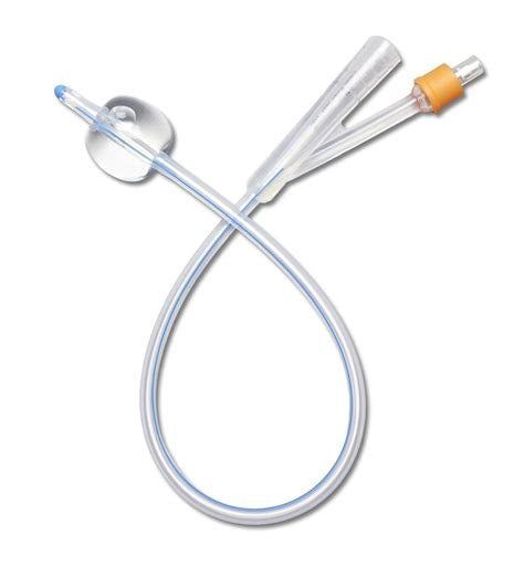 Medline Latex Free Silicone Foley Cahter 2-Way Size 14Fr 10 cc 10/bx