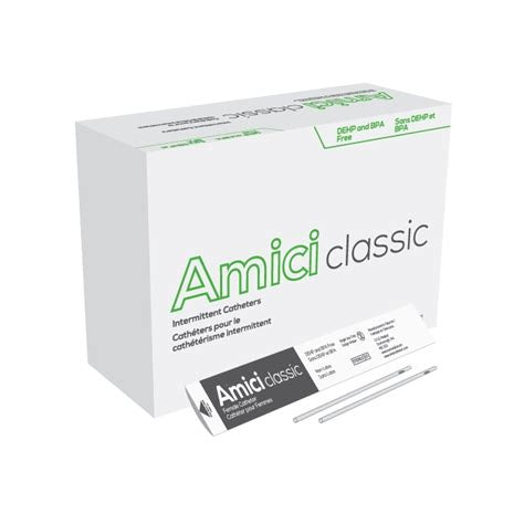 Amici Classic Female Intermittent Catheters 7in Bx/100