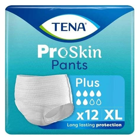 Tena ProSkin Plus Underwear 2XL-Large 12/bg 4/bx